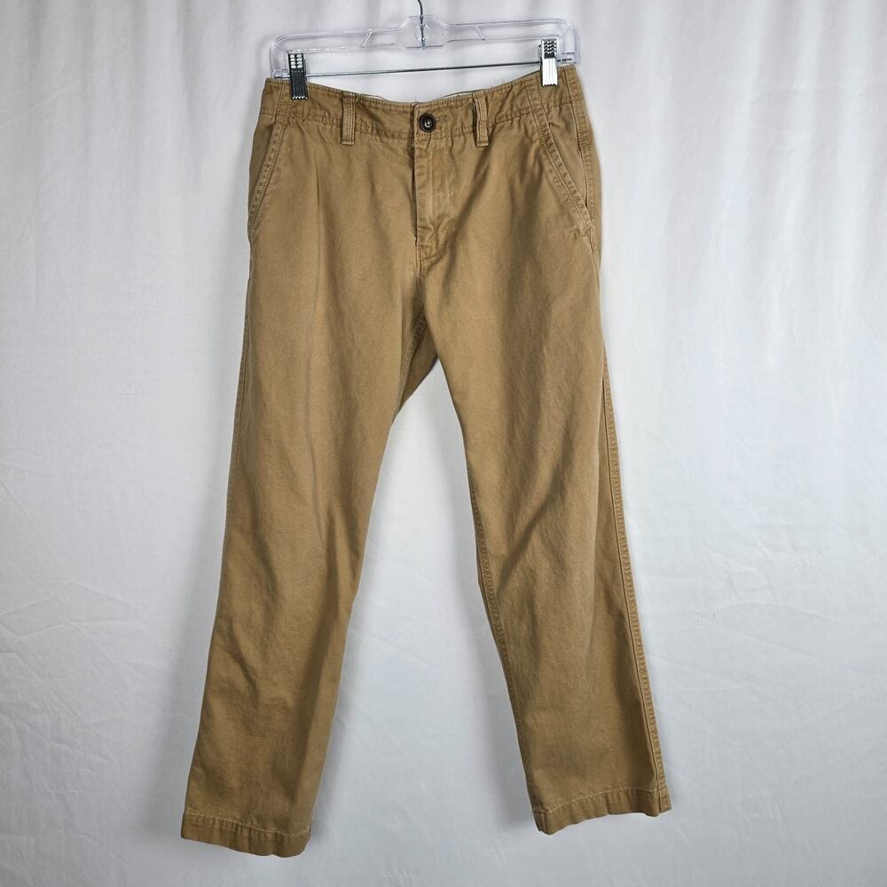 American Eagle Relaxed Straight Jeans Men's 30 x 27 (tag 28 x 30) Tan